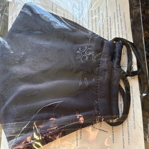 Tory Burch Navy Face Mask